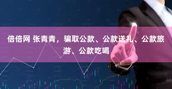 倍倍网 张青青，骗取公款、公款送礼、公款旅游、公款吃喝