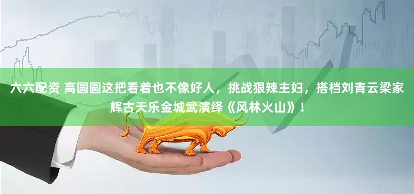 六六配资 高圆圆这把看着也不像好人，挑战狠辣主妇，搭档刘青云梁家辉古天乐金城武演绎《风林火山》！