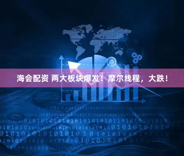 海会配资 两大板块爆发！摩尔线程，大跌！