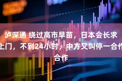 泸深通 绕过高市早苗，日本会长求上门，不到24小时，中方又叫停一合作